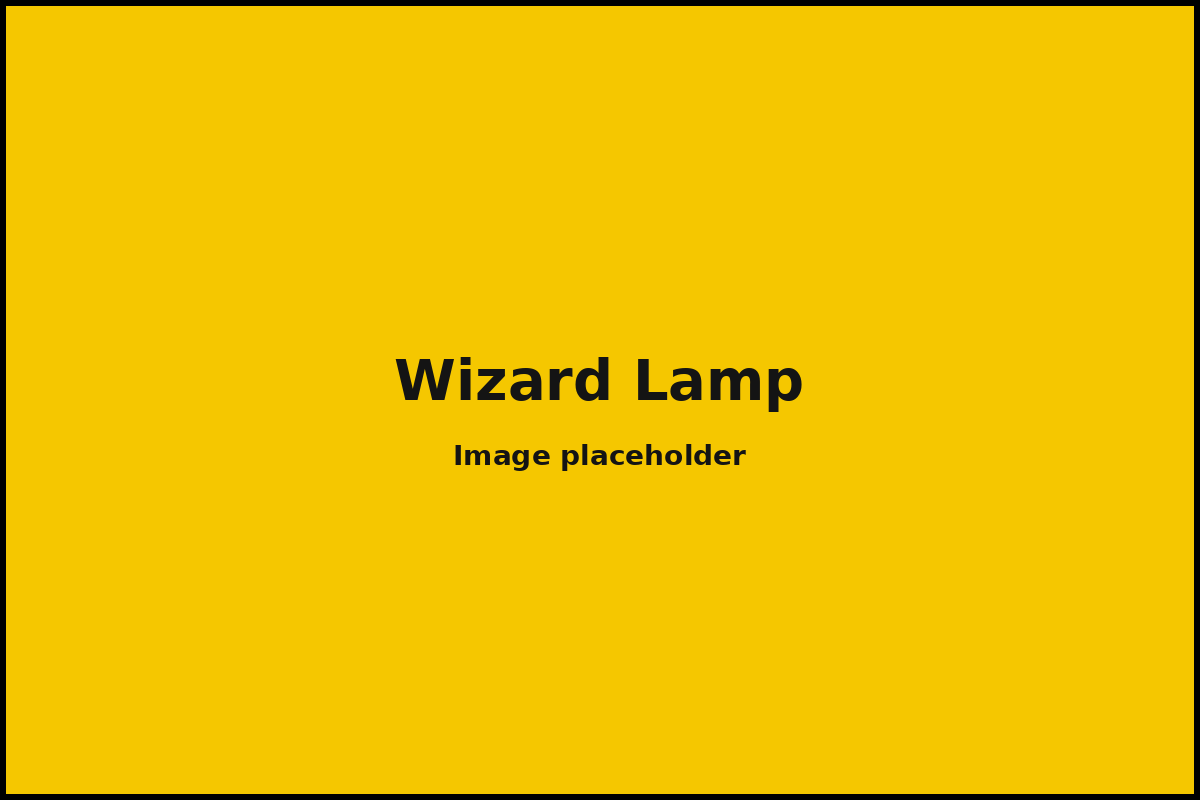 Wizard Lamp - Color Select